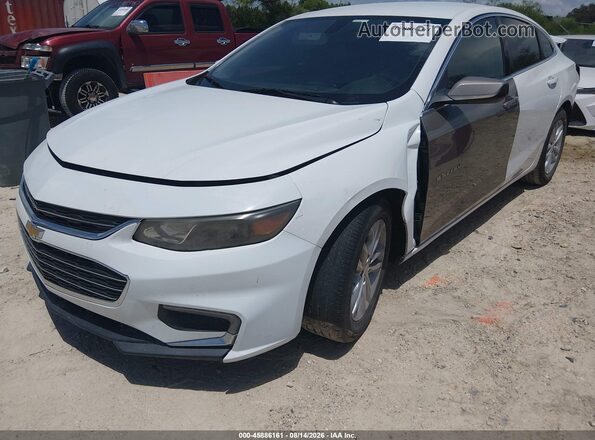 1G1ZD5ST8JF158612 2018 CHEVROLET MALIBU White Widok z przodu