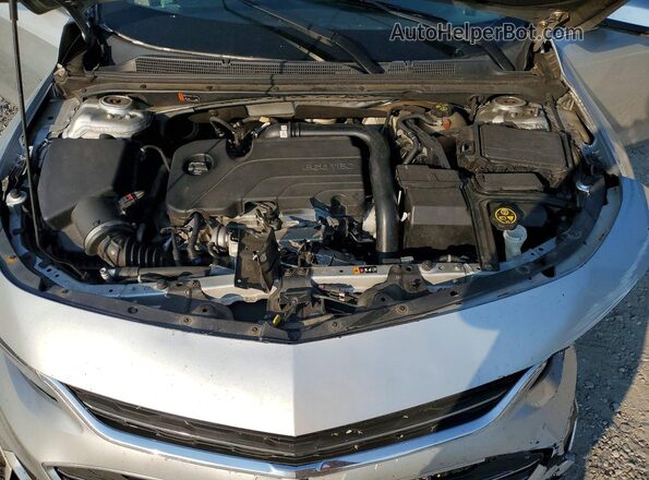 1G1ZD5ST8JF275865 2018 CHEVROLET MALIBU Серебряный Вид задней части салона