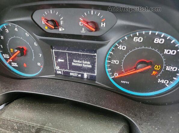 1G1ZD5ST8KF115826 2019 CHEVROLET MALIBU Blue Սարքավորումների վահանակի տեսք