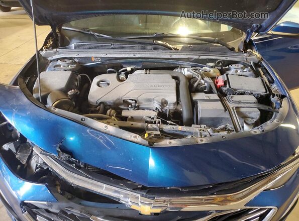 1G1ZD5ST8KF133050 2019 CHEVROLET MALIBU Blue Widok wnętrza z tyłu