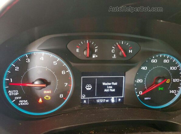 1G1ZD5ST8KF136000 2019 CHEVROLET MALIBU Черный Вид щитка приборов