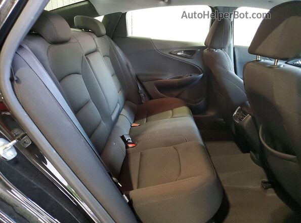 1G1ZD5ST8KF141407 2019 CHEVROLET MALIBU Black Widok tylnych siedzeń