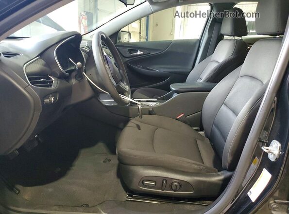 1G1ZD5ST8KF141407 2019 CHEVROLET MALIBU Black Widok wnętrza z przodu