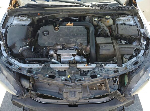 1G1ZD5ST8KF184161 2019 CHEVROLET MALIBU Серебряный Вид задней части салона