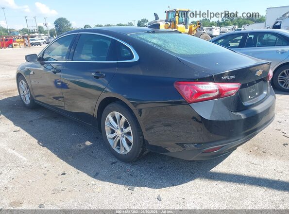 1G1ZD5ST8LF001889 2020 CHEVROLET MALIBU Черный Задняя левая четверть