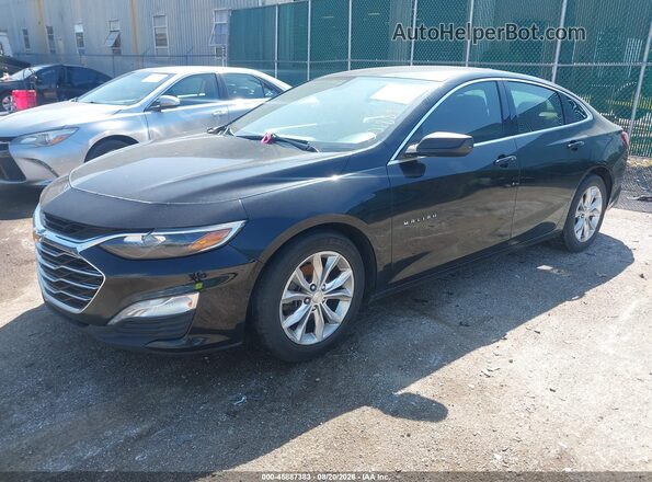 1G1ZD5ST8LF001889 2020 CHEVROLET MALIBU Черный Передняя левая четверть