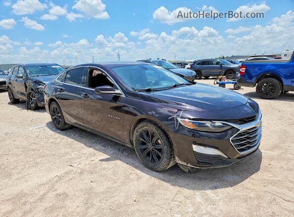 1G1ZD5ST8LF021253 2020 CHEVROLET MALIBU Фиолетовый Передняя правая четверть