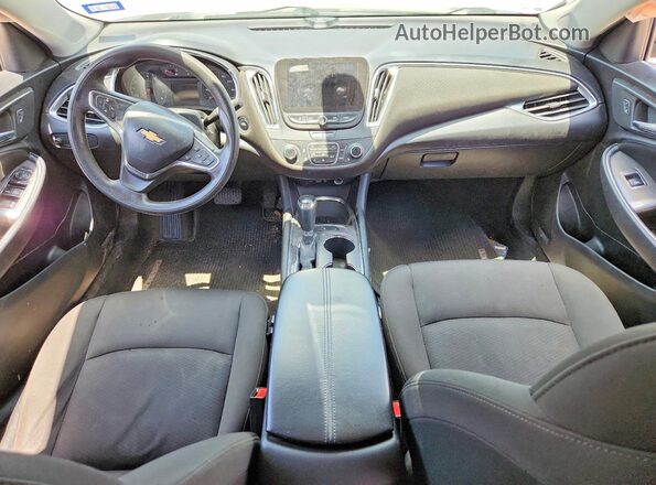 1G1ZD5ST8LF021253 2020 CHEVROLET MALIBU Фиолетовый Вид панели приборов