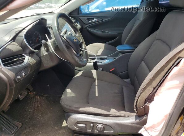 1G1ZD5ST8LF021253 2020 CHEVROLET MALIBU Фиолетовый Вид салона спереди