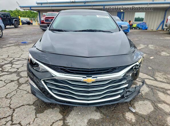 1G1ZD5ST8LF026436 2020 CHEVROLET MALIBU Black წინა ხედი