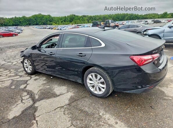 1G1ZD5ST8LF026436 2020 CHEVROLET MALIBU Black უკანა მარცხენა