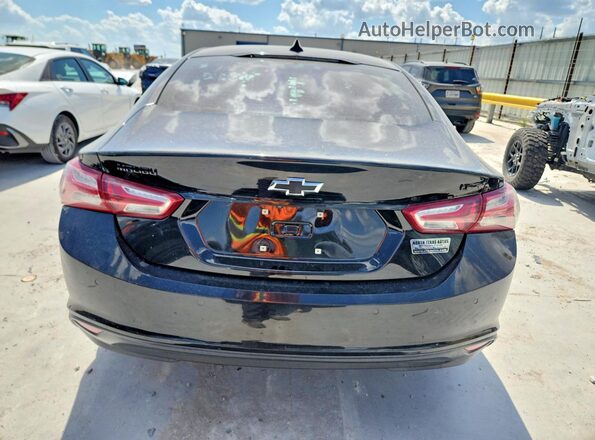 1G1ZD5ST8LF127556 2020 CHEVROLET MALIBU Черный Вид сзади