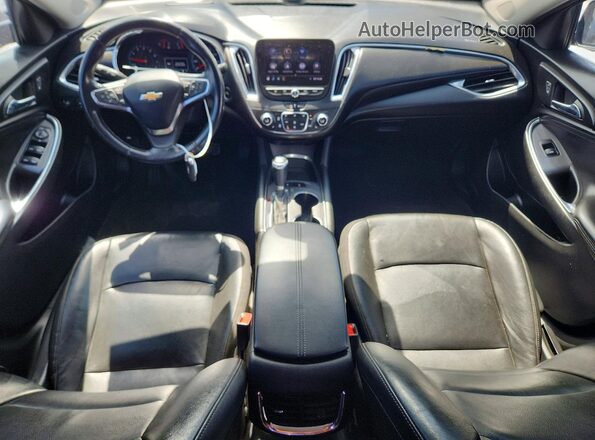 1G1ZD5ST8LF127556 2020 CHEVROLET MALIBU Черный Вид панели приборов