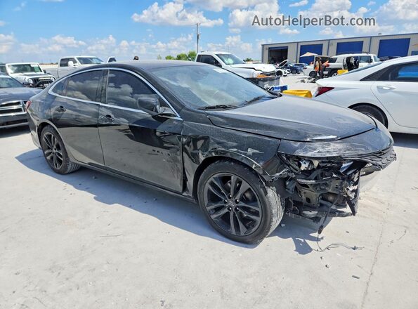 1G1ZD5ST8LF127556 2020 CHEVROLET MALIBU Черный Передняя правая четверть