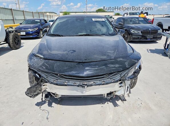 1G1ZD5ST8LF127556 2020 CHEVROLET MALIBU Черный Вид спереди