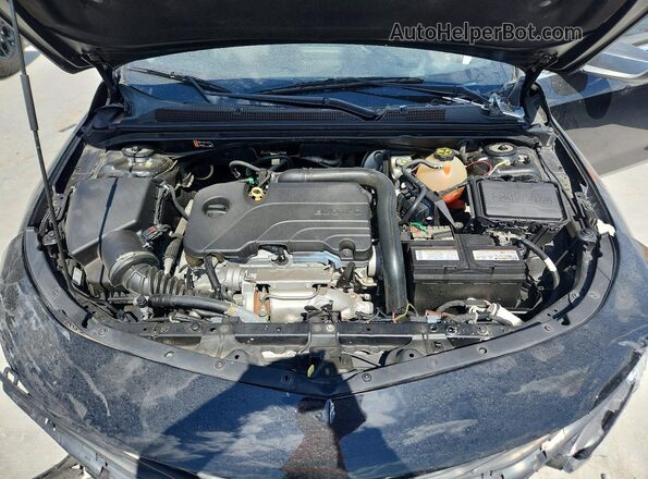 1G1ZD5ST8LF127556 2020 CHEVROLET MALIBU Черный Вид задней части салона