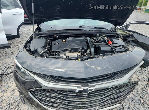 1G1ZD5ST8LF148410 2020 CHEVROLET MALIBU Black Widok wnętrza z tyłu