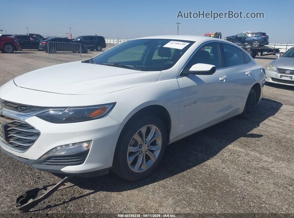 1G1ZD5ST8MF022579 2021 CHEVROLET MALIBU White Przód lewy