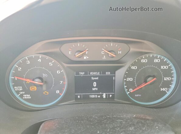 1G1ZD5ST8MF061642 2021 CHEVROLET MALIBU Черный Вид щитка приборов