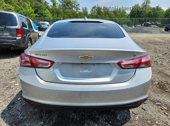1G1ZD5ST8NF126359 2022 CHEVROLET MALIBU Silver Widok z tyłu