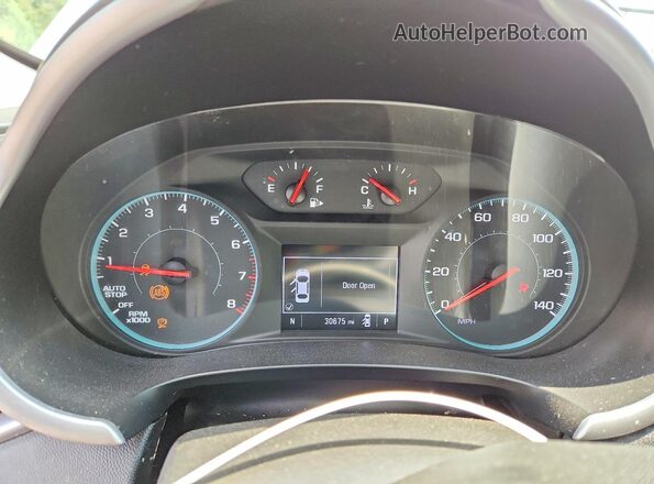 1G1ZD5ST8NF126359 2022 CHEVROLET MALIBU Silver Widok zestawu wskaźników