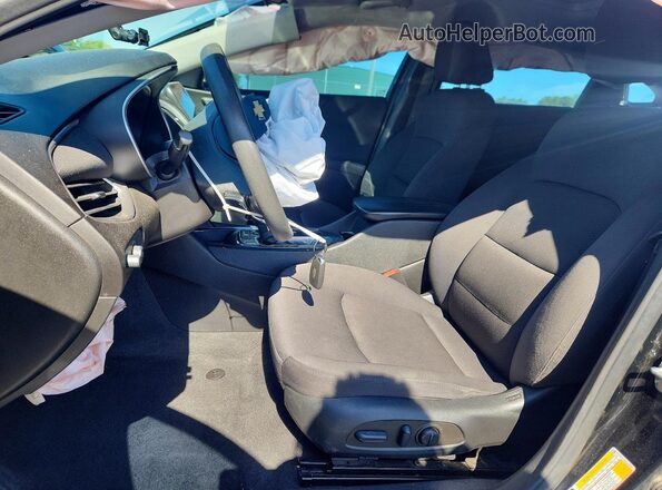 1G1ZD5ST8NF135062 2022 CHEVROLET MALIBU Черный Вид салона спереди