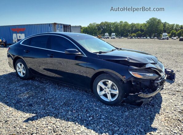 1G1ZD5ST8NF135062 2022 CHEVROLET MALIBU Черный Передняя правая четверть