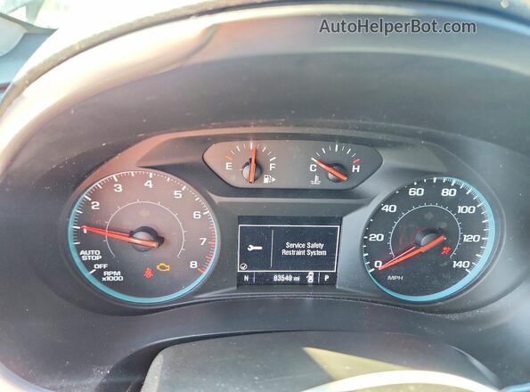 1G1ZD5ST8NF135062 2022 CHEVROLET MALIBU Черный Вид щитка приборов