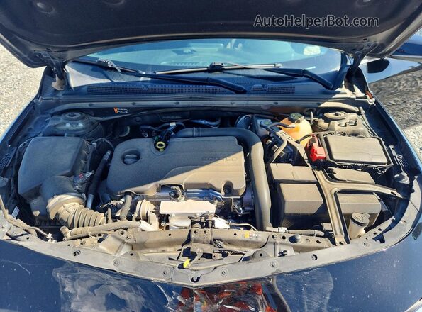 1G1ZD5ST8NF135062 2022 CHEVROLET MALIBU Черный Вид задней части салона