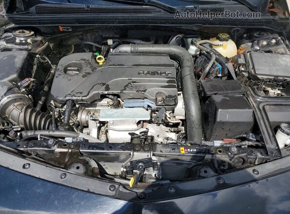 1G1ZD5ST8NF158700 2022 CHEVROLET MALIBU Черный Вид задней части салона