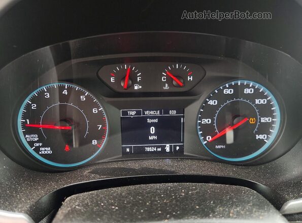 1G1ZD5ST8PF187780 2023 CHEVROLET MALIBU Charcoal Widok zestawu wskaźników