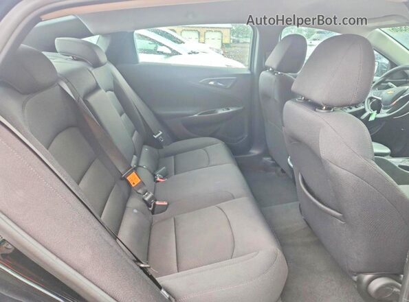1G1ZD5ST8PF203668 2023 CHEVROLET MALIBU Black უკანა სავარძლების ხედი