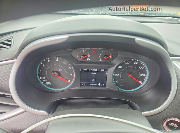 1G1ZD5ST8PF203668 2023 CHEVROLET MALIBU Black ხელსაწყოთა პანელის ხედი