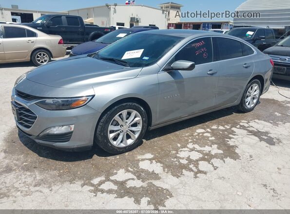 1G1ZD5ST8PF211673 2023 CHEVROLET MALIBU Gray Առջևի ձախ երեք քառորդ տեսարան
