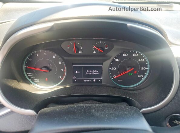 1G1ZD5ST8RF120048 2024 CHEVROLET MALIBU Gray Вид щитка приладів