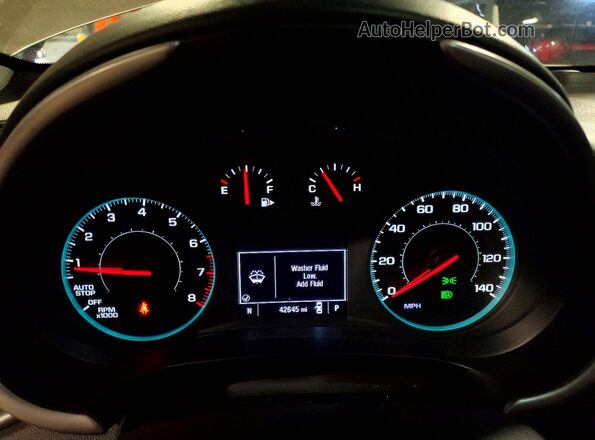 1G1ZD5ST8RF233434 2024 CHEVROLET MALIBU Gray Widok zestawu wskaźników