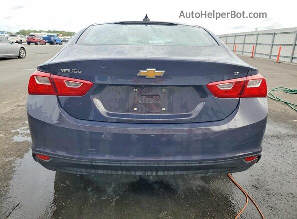 1G1ZD5ST8SF124574 2025 CHEVROLET MALIBU Blue Вид ззаду