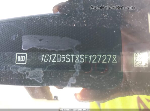 1G1ZD5ST8SF127278 2025 CHEVROLET MALIBU Blue Widok komory silnika