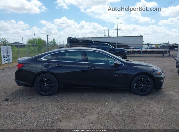 1G1ZD5ST9JF216694 2018 CHEVROLET MALIBU Black Вид задньої частини салону