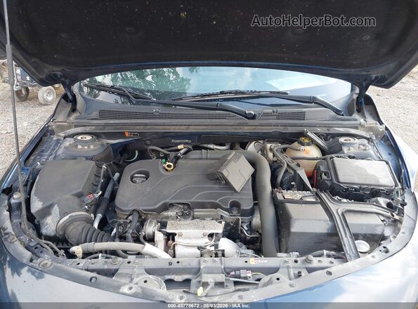 1G1ZD5ST9JF249937 2018 CHEVROLET MALIBU Blue Вид ззаду