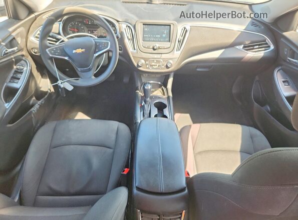 1G1ZD5ST9JF253373 2018 CHEVROLET MALIBU Silver Вид панелі приладів