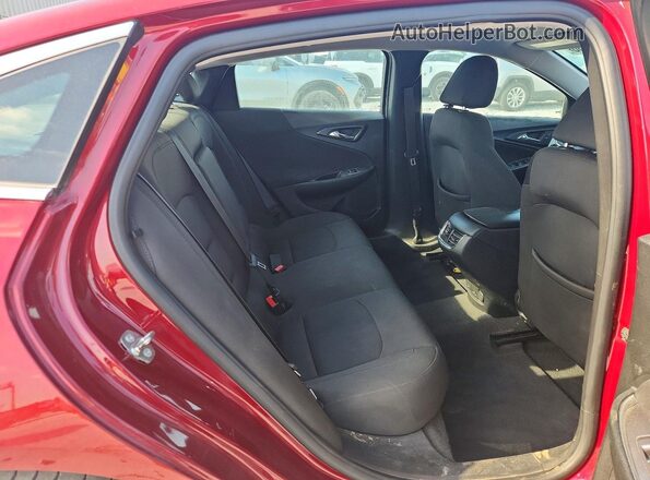 1G1ZD5ST9JF256838 2018 CHEVROLET MALIBU Red Vista de los asientos traseros
