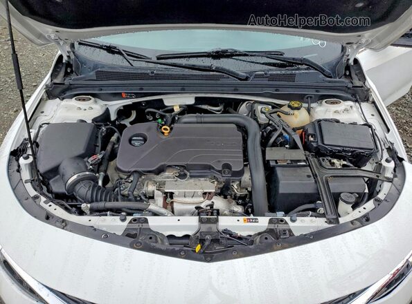 1G1ZD5ST9KF112708 2019 CHEVROLET MALIBU Белый Вид задней части салона