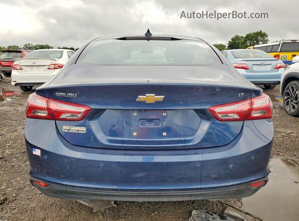 1G1ZD5ST9LF022413 2020 CHEVROLET MALIBU Синий Вид сзади