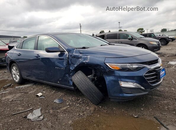 1G1ZD5ST9LF022413 2020 CHEVROLET MALIBU Синий Передняя правая четверть