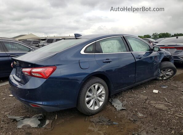 1G1ZD5ST9LF022413 2020 CHEVROLET MALIBU Синий Задняя правая четверть
