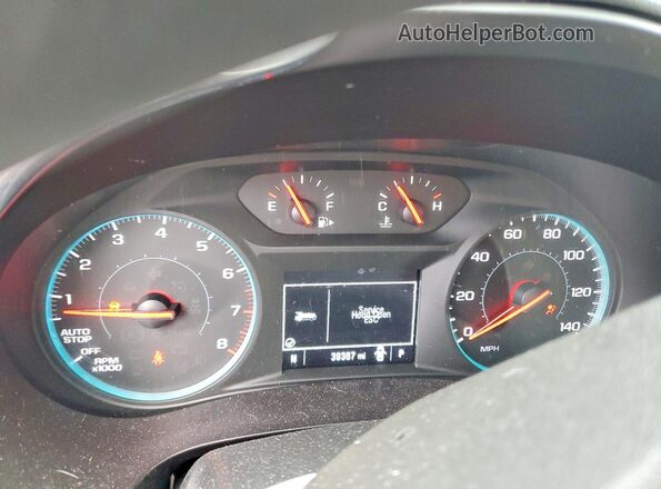 1G1ZD5ST9LF022413 2020 CHEVROLET MALIBU Синий Вид щитка приборов
