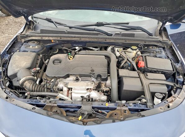 1G1ZD5ST9LF022413 2020 CHEVROLET MALIBU Синий Вид задней части салона