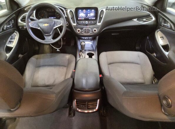 1G1ZD5ST9LF061552 2020 CHEVROLET MALIBU Silver Dashboard view
