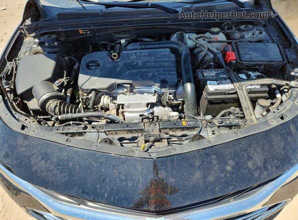 1G1ZD5ST9MF026933 2021 CHEVROLET MALIBU Черный Вид задней части салона
